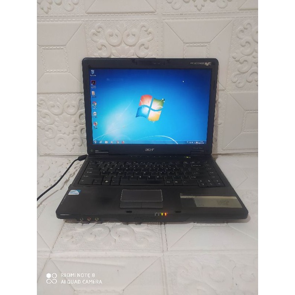 Laptop ACER Black Murah Pentium T4400 RAM 2GB HDD 320GB Second