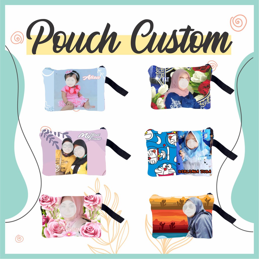 Pouch Custom Foto/Gambar