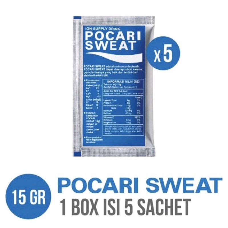 

POCARI SWEAT SACHET 5PCS @13g (65gr)