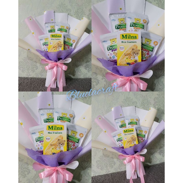 

Buket Baby / Hadiah Bayi / Ulang Tahun / Bouquet Snack / Buket Snack