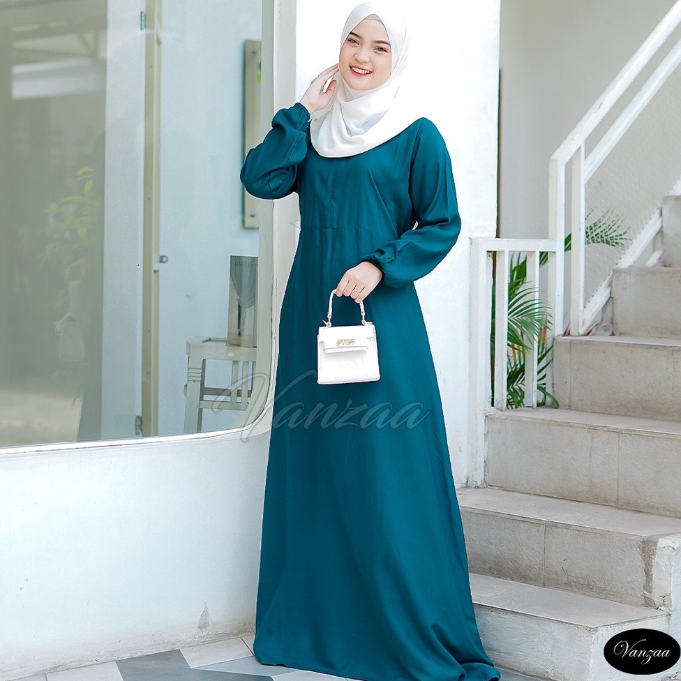 BAJU GAMIS SYARI POLOS RAYON PREMIUM © VANZAA BALI 2022