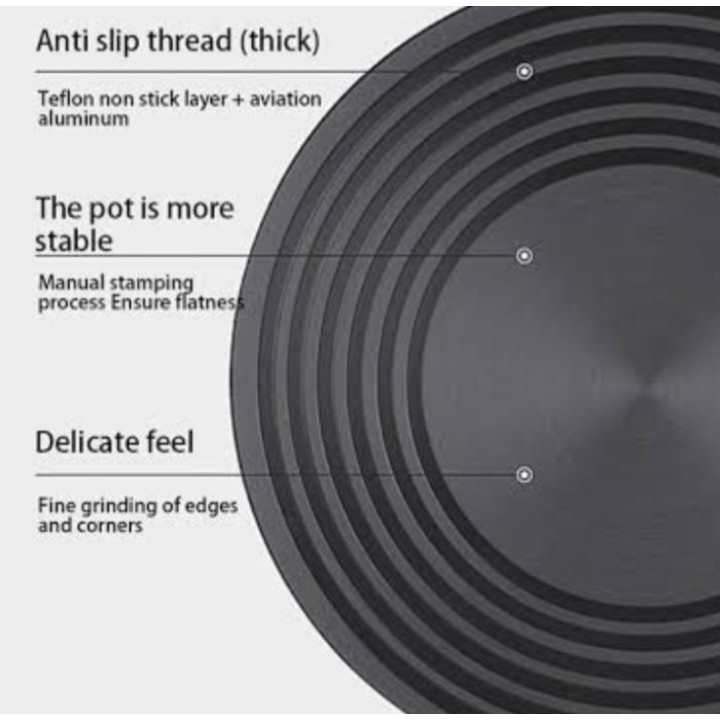 Alas Panci Kompor Anti Hangus/Tatakan Panci di Kompor/Defrosting Plate