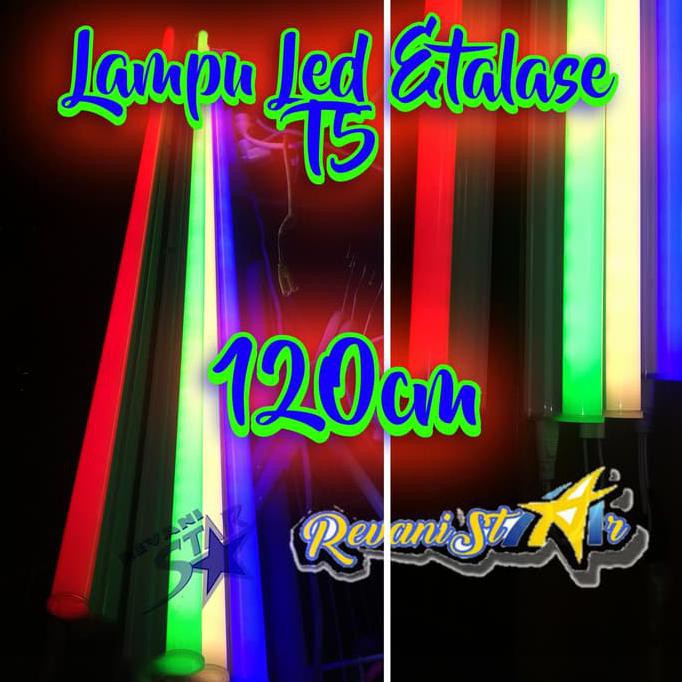 Lampu led etalase T5 lampu neon untuk toko baju konter toko parfum dll - Putih reva