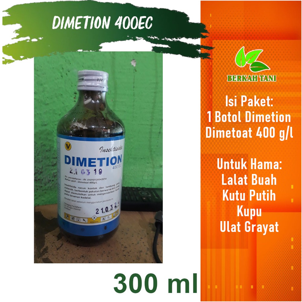 Dimetion 500 ml Dimetoat 400EC Setara Kanon Dimacide Sidajos 500 ml Obat Lalat Buah