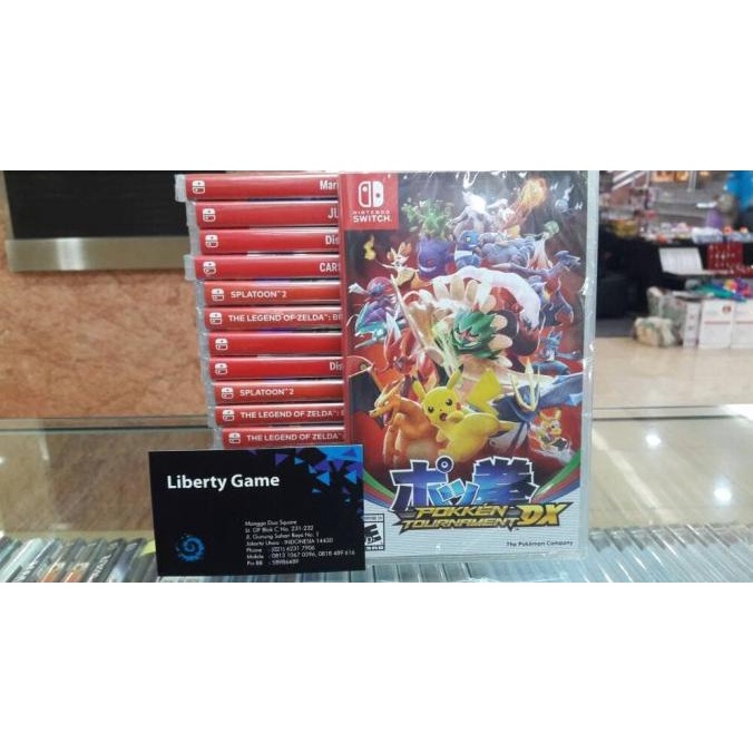 NINTENDO SWITCH POKKEN TOURNAMENT DX