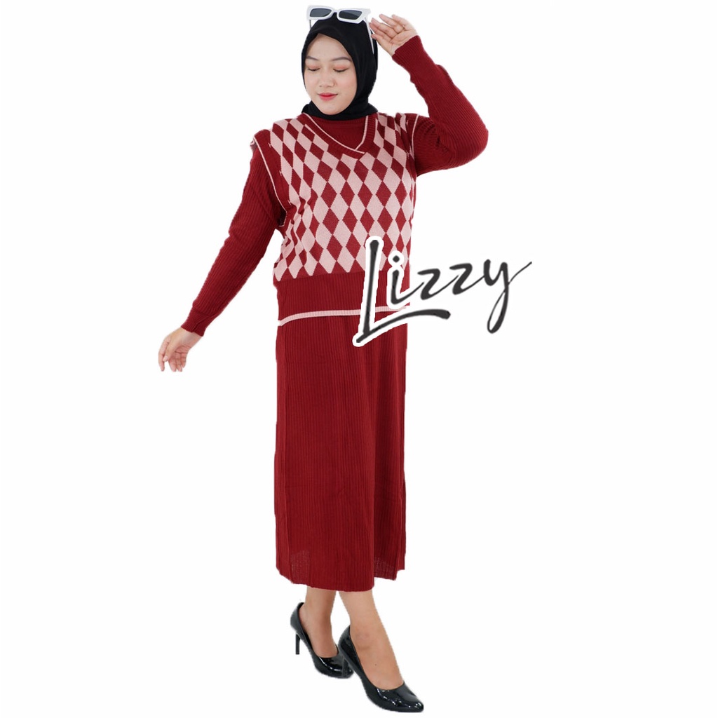 Lizzy - ONE SET RAJUT RIRI PREMIUM