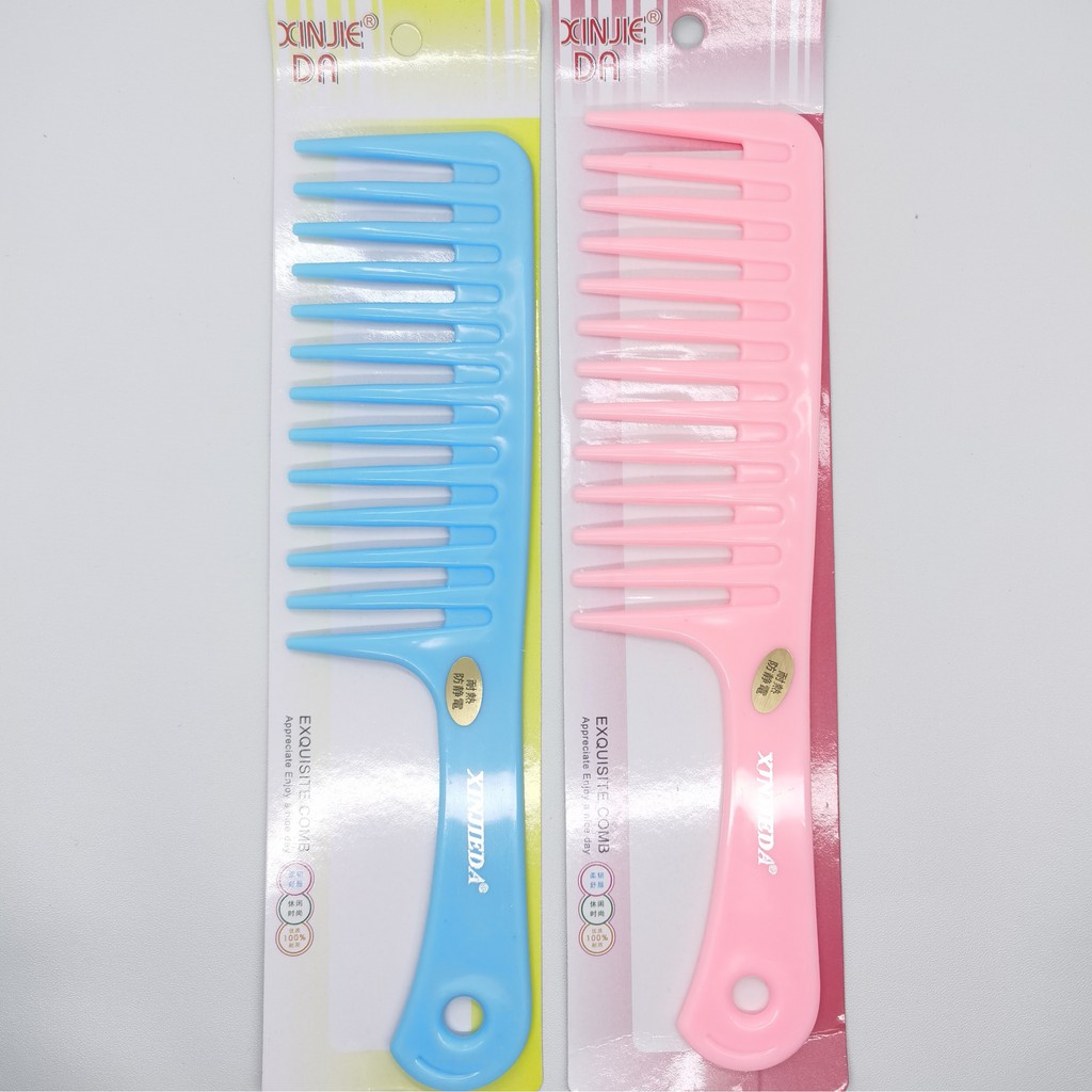 SISIR JARANG BESAR KOREA PREMIUM WARNA LUCU SISIR WANITA MURAH IMPORT RAMBUT IKAL KERITING TEBAL