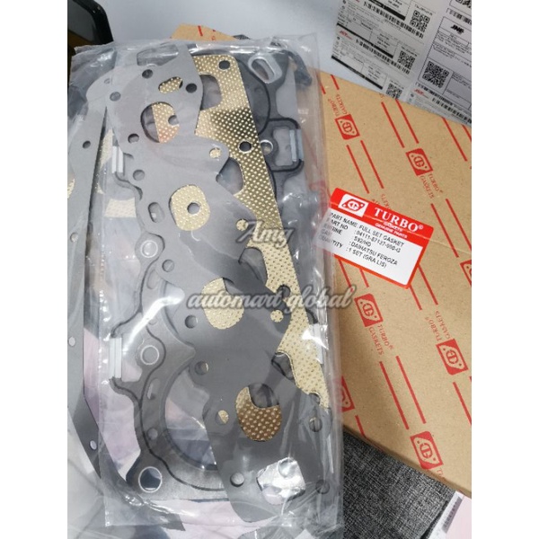 packing full set feroza 1.6 espass s92 1600cc merk turbo gasket