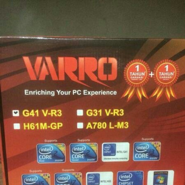 MOTHERBOARD VARRO G41 LGA 775