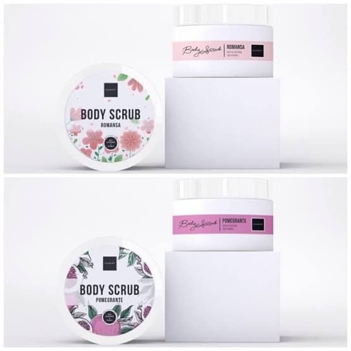 SCARLETT BODY SCRUB POMEGRANATE / LULUR MANDI SCARLETT POMEGRANATE