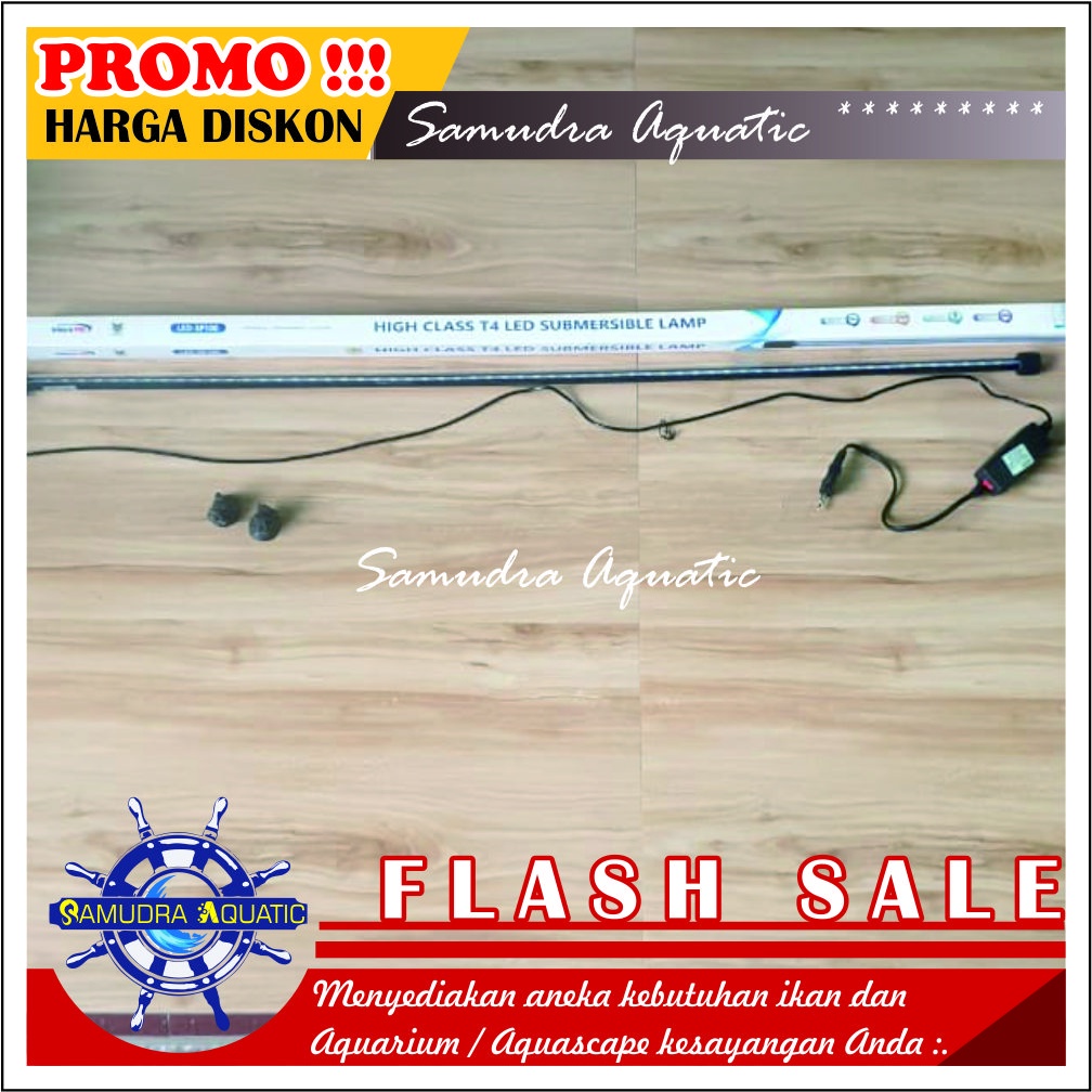 Lampu Aquarium CELUP 100 cm, Lampu Celup Aquarium Aquscape HEMAT ENERGY (GRATIS Bublewrap &amp; Kardus)