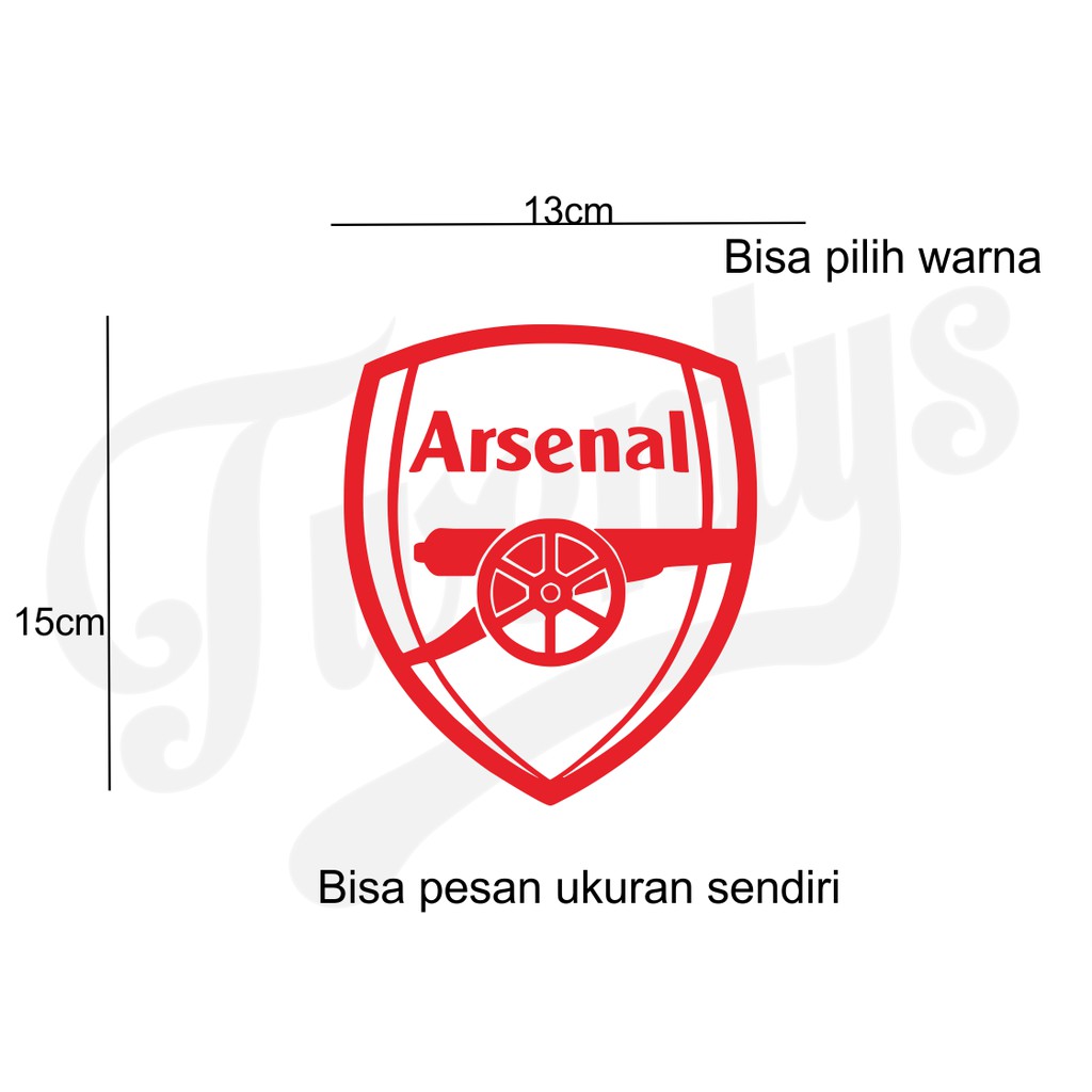 

STIKER ARSENAL STICKER BISA DITEMPEL DIMANA SAJA