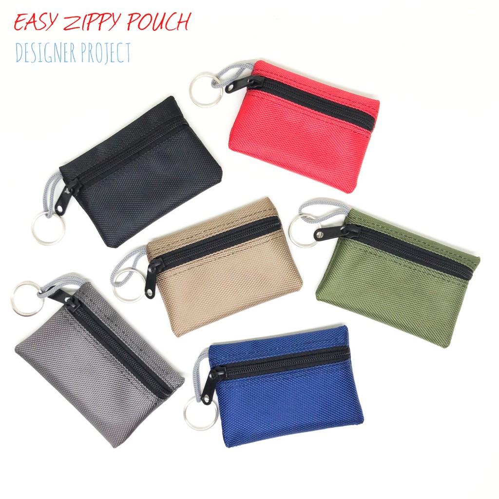 dompet koin easy zippy pouch designer project dompet stnk dompet gantungan kunci