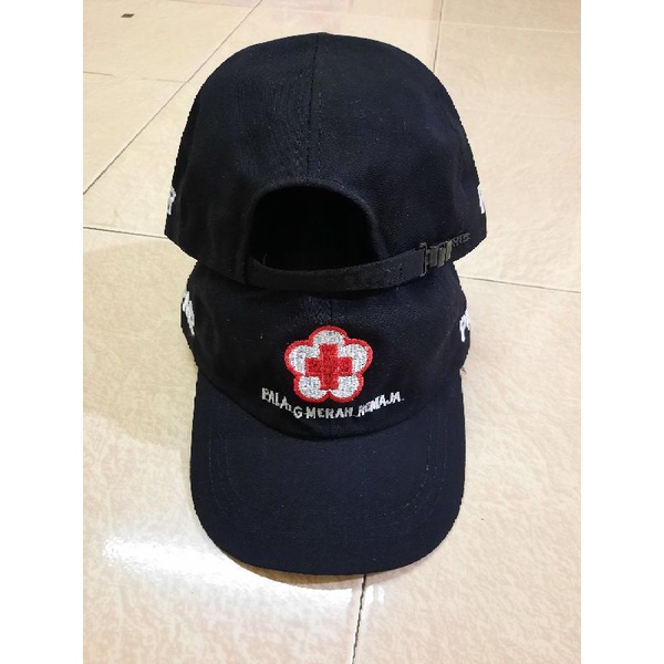 topi PMR hitam wira / madya