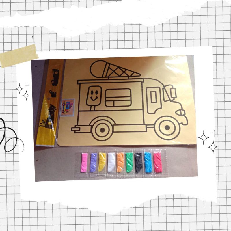 

TM | TRUCK ICE CREAM | BUKU MEWARNAI | BUKU GAMBAR & SKETSA | 100% original [ BISA COD ]
