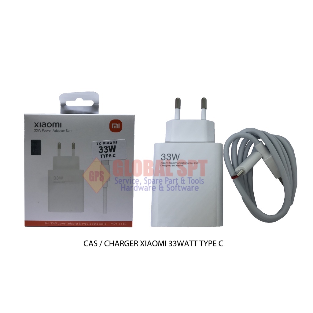 TC CAS / CHARGER XIAOMI 33WATT TYPE C