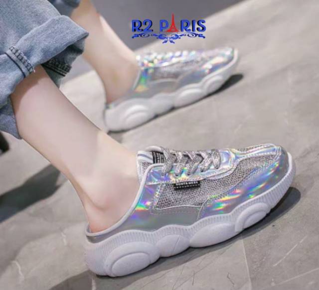 ZPT-Spatu sneakers wanita glossy / cewek cantik / harga fromo/OF-77