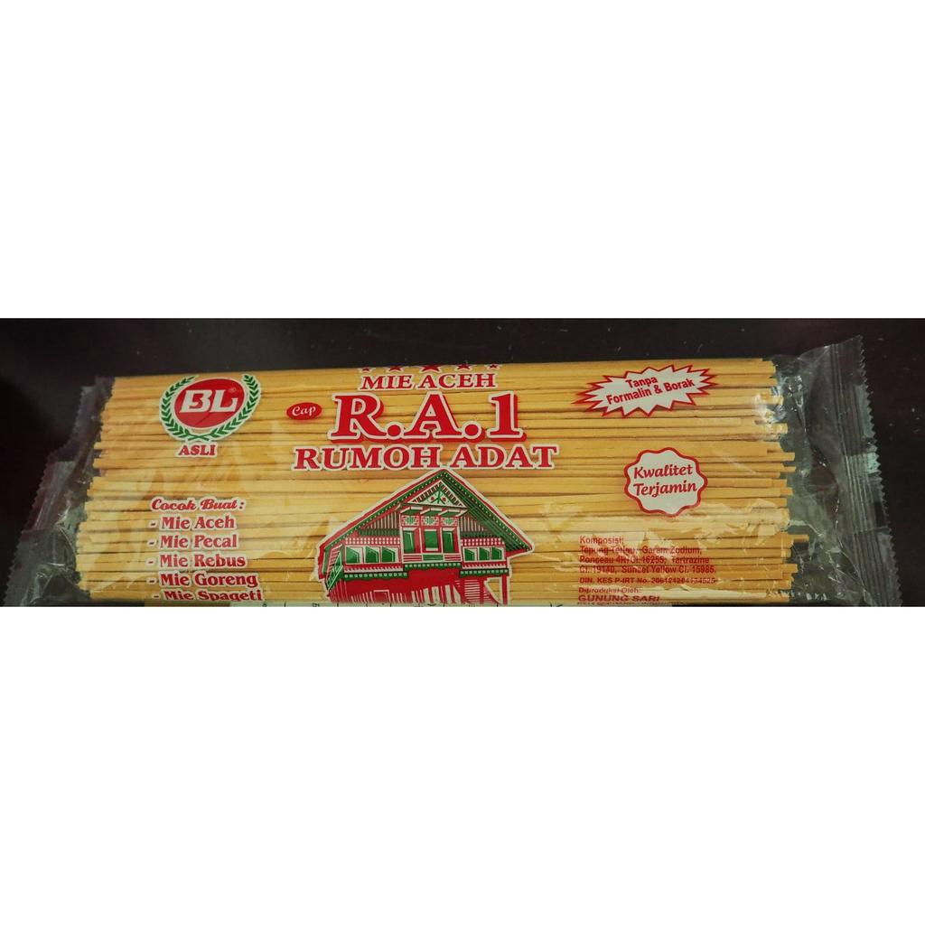 

Mie Lidi / Mie Kering / Mie Aceh / Mie Gomak Rumoh Adat Kuning (500 Gram)