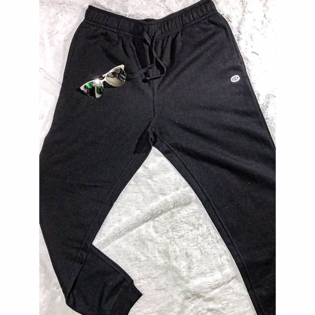 Celana Training Jogger CHAMPION Pria & wanita, Black