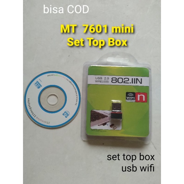 WIFI USB WIRELESS / Set Top Box / WIFI DONGLE MT 7601 mini / USB WIFI 150 mbps