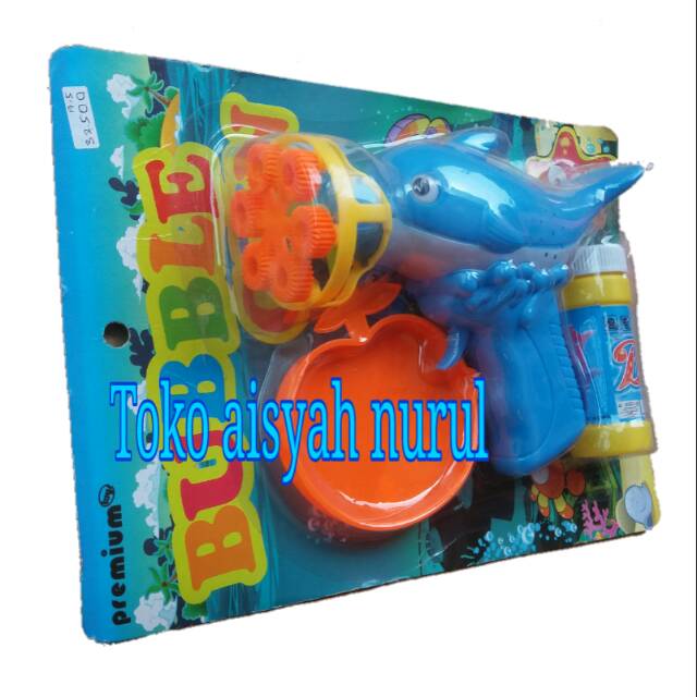 Tembakal gelembung air Bubble gun pistol balon air