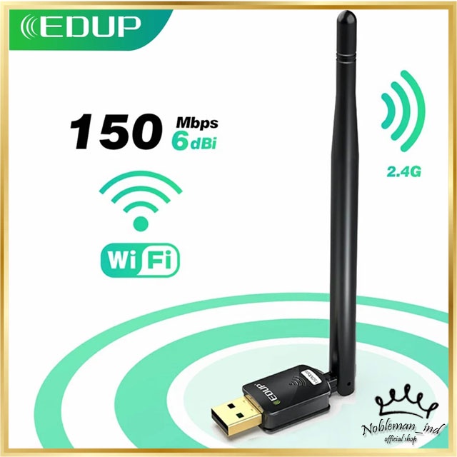 TP LINK 150Mbps EDUP WiFi Adapter USB With Antenna 150Mbps Driver-Free Router Wireless Network Recei