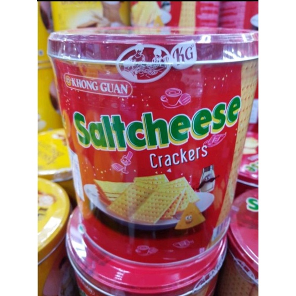 

Khong Guan Saltcheese crackers 336Gr