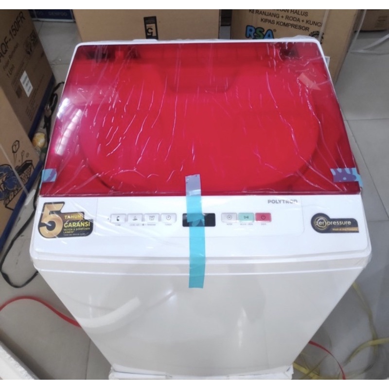 MESIN CUCI POLYTRON 1 TABUNG PAW 7527 7.5kg TOP LOADING KHUSUS CIREBON
