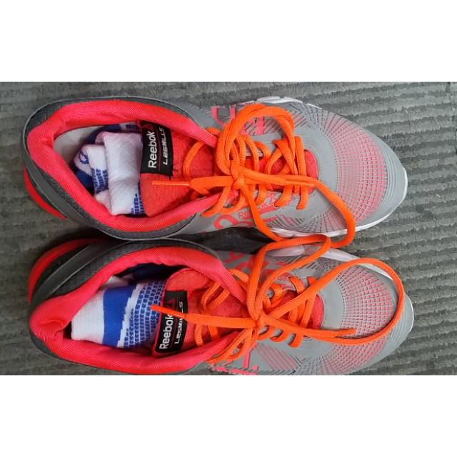 REEBOK LESMILLS TOUCH BODY COMBAT Grey/orange