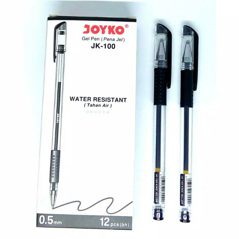 

Pulpen Gel Joyko JK-100 (LUSINAN)