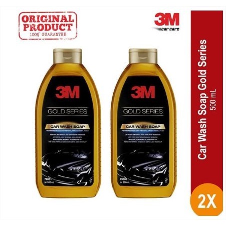 3M Auto Gold Series Sabun Cuci Botol Mobil 500ML Car Wash Soap Shampoo Mobil