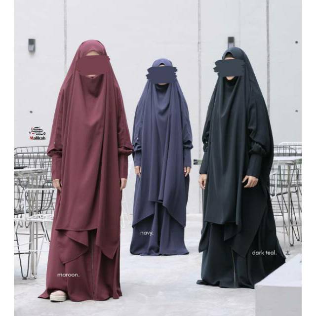 KAREEMAH French Khimar Set - Abaya Malikah #abayamalikah #ayranashwa