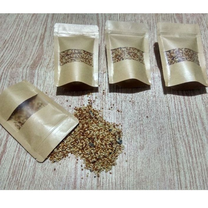 GROSIR - Pakan Burung Milet Campur Kualitas Bagus + Kwaci 70gram