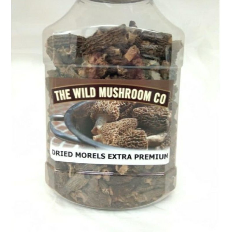 

Dried Morels extra premium | The wild mushroom.co 500Gr