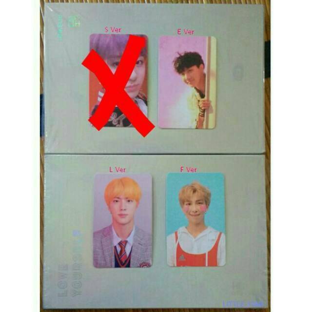 [READY] OFFICIAL PC Photo Card BTS Love Yourself Answer