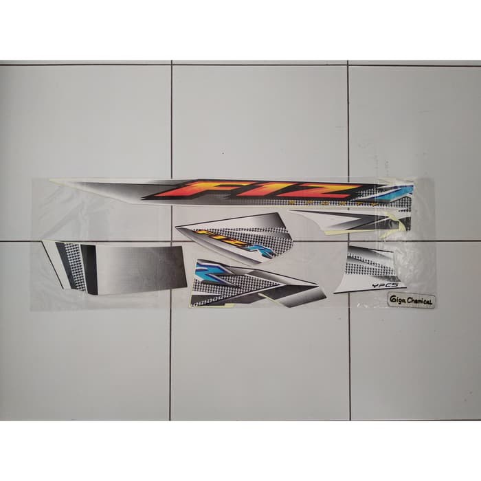 Striping Sticker Lis Fiz R Full Clutch 2003 2004 Putih Hitam