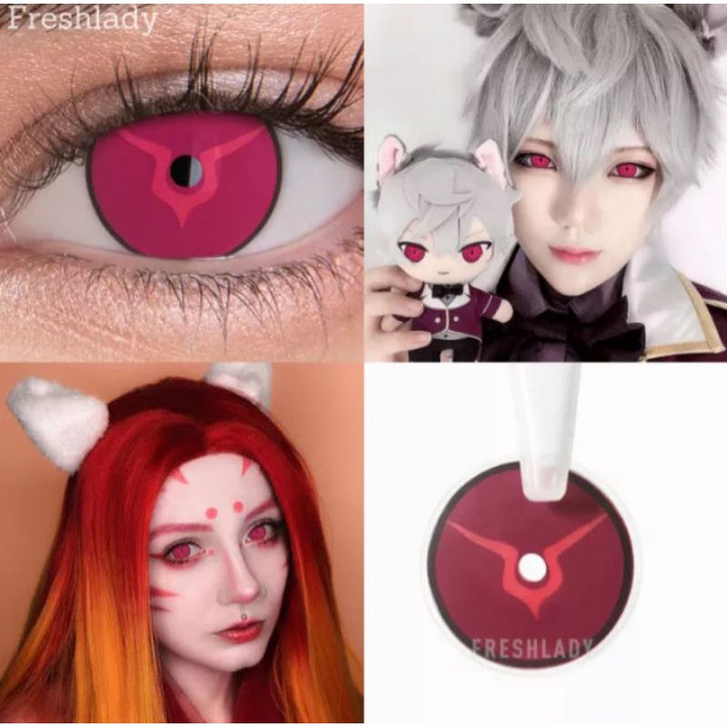 SOFTLENS CODE GEASS COSPLAY HALLOWEEN CRAZY LENS