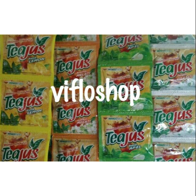 

Grosir & Eceran Teajus / Tea Jus / Teh Instan All Varian (10 sct x 8 gram)