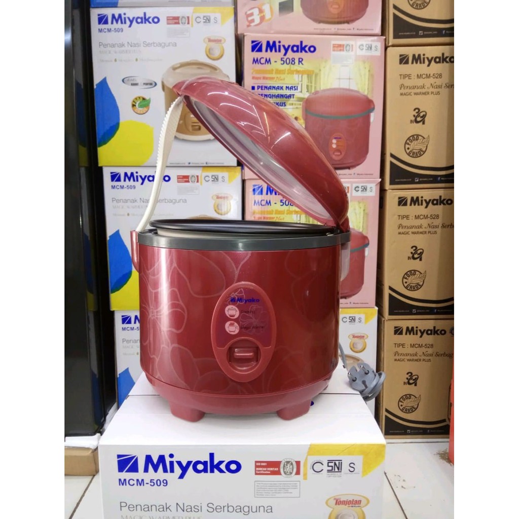 Magic Com / Rice Cooker Miyako MCM 508R Kapasitas 1,8 Liter 3 in 1