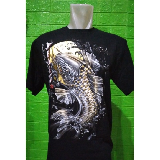 kaos  glow in the dark koi japan anting piercing asli rockchang thailand