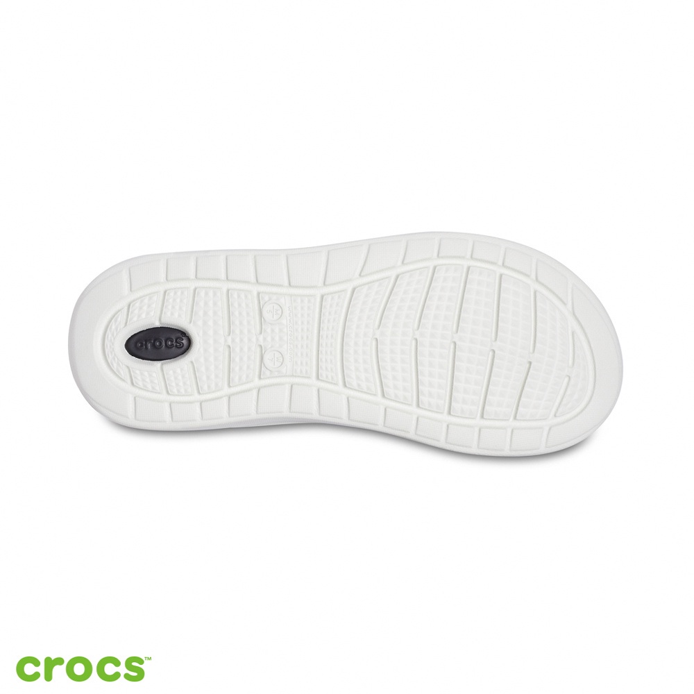 Crocs Literide Flip / Unisex Sandal / Sandal Pria dan Wanita / Sendal Anti Air - Black Blue 205182-4SB