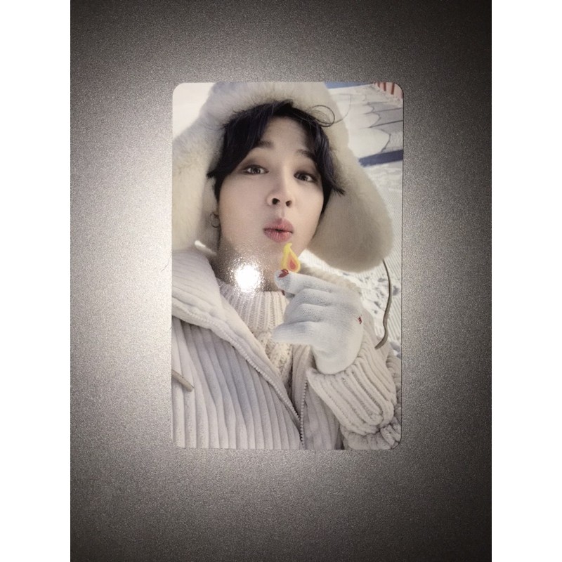 [BOOKED] OFFICIAL PHOTOCARD PC JIMIN BTS WINTER PACKAGE 2021 IN GANGWON