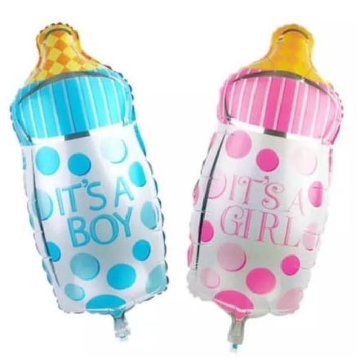 Balon foil baby shower / balon baby girl baby boy