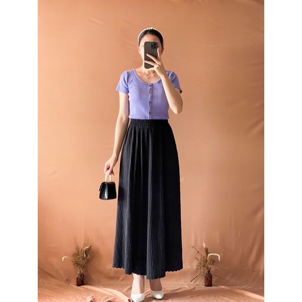 Jessi Skirt (Rok / Skirt Bertekstur Comfy basic)