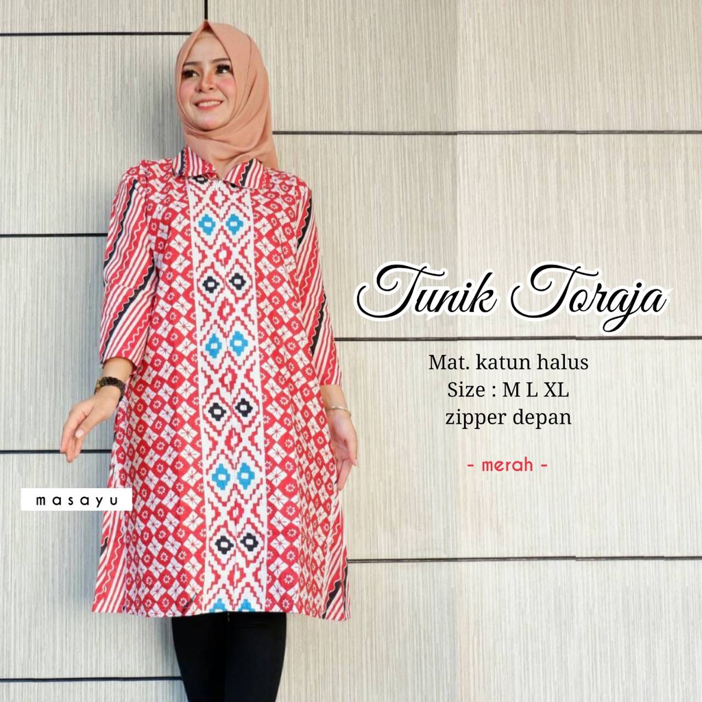 Tunik Batik Modern Untuk Kerja Kantor Bank Dan Guru Batik Guru Model Terbaru Baju Batik Wanita