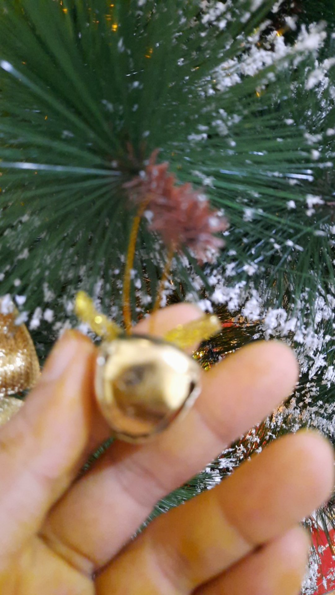 W! Accessories Gantungan Natal Lonceng 2x1.5cm (9pcs) 60240200