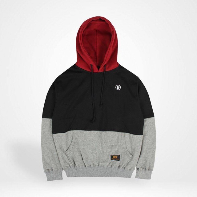 JAKET EVIL ARMY | THREE MILS BLACK