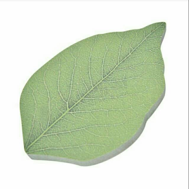 

Kertas Catatan / Memo tempel bentuk daun