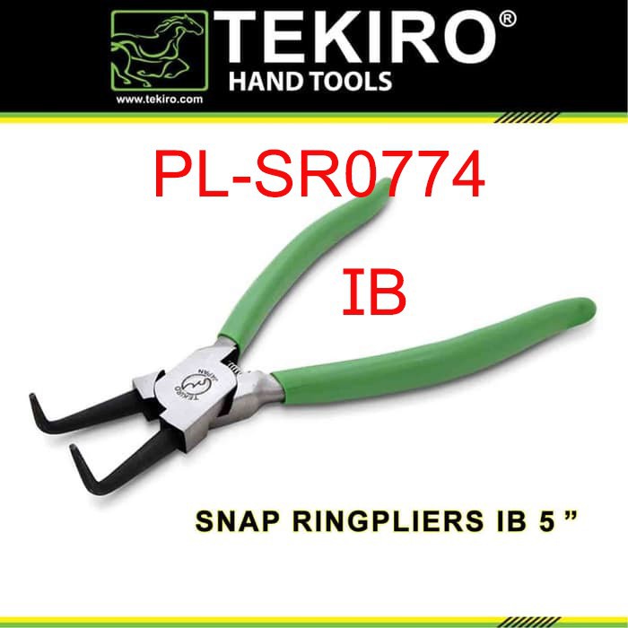 PL-SR0774 Tang Snap Ring bengkok TEKIRO 5 Inchi IB - PL-SR0774