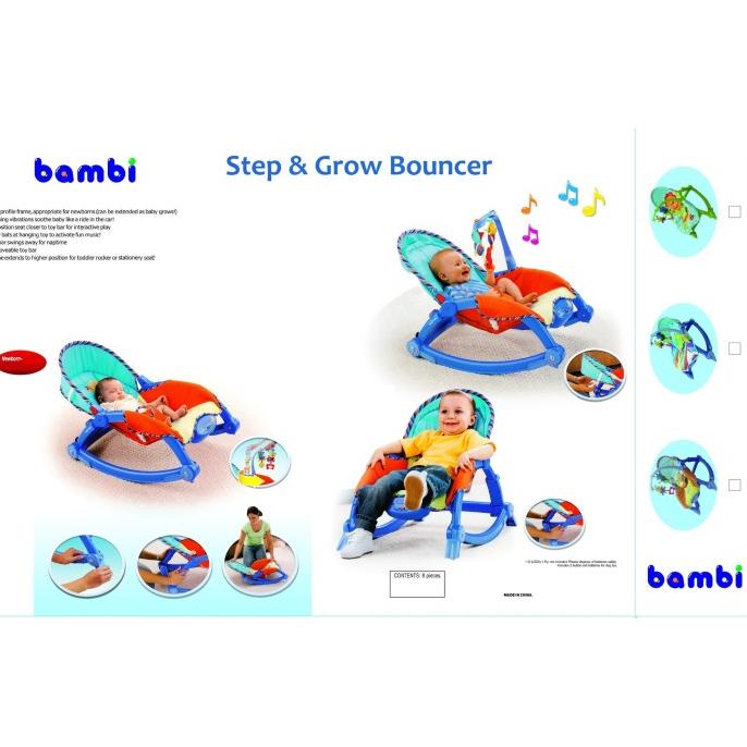 BAMBI BABY BOUNCER/KURSI GOYANG BAYI